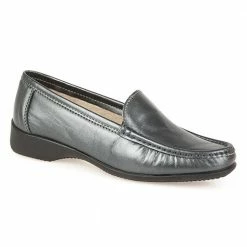 Pavers Shoes Wide Fit Leather Loafer - CONT2400 / 309 091