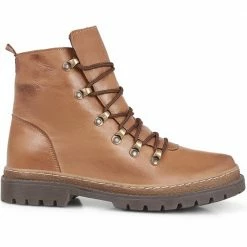 Pavers Boots Lace-Up Leather Boot - KARY28005 / 312 992