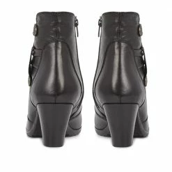 Bellissimo Faux Button Ankle Boot - BELAS28002 / 313 425 Boots