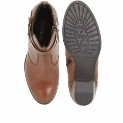 Bellissimo Heeled Leather Ankle Boot - BELITAR28014 / 312 739