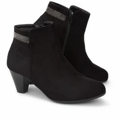 Pavers Side Zip Ankle Boot - WJINH28005 / 313 038 Boots