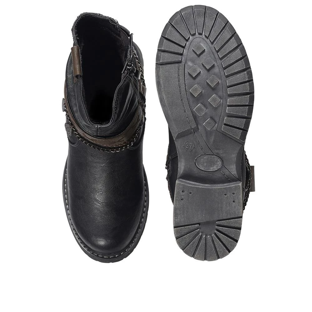 Bellissimo Zipped Ankle Boot - BELWOIL26005 / 310 408 9 Bellissimo Zipped Ankle Boot - BELWOIL26005 / 310 408