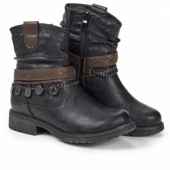 Bellissimo Zipped Ankle Boot - BELWOIL26005 / 310 408 36 Bellissimo Zipped Ankle Boot - BELWOIL26005 / 310 408