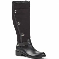 Bellissimo Wide Fit Leather Knee High Boot - BELBAR28002 / 313 459