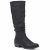Pavers Boots Ladies Casual Knee High Boot With Faux Fur Lining - WBINS28010 / 313 355 / 313 355