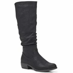 Pavers Boots Ladies Casual Knee High Boot With Faux Fur Lining - WBINS28010 / 313 355 / 313 355