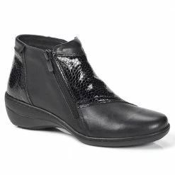 Pavers Wide Fit Lightweight Leather Ankle Boot - HAK28013 / 313 753