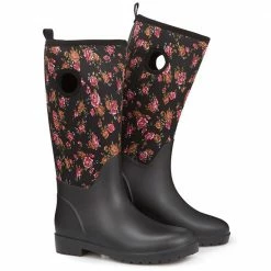 Pavers Rose Print Wellies - FEI28002 / 313 060
