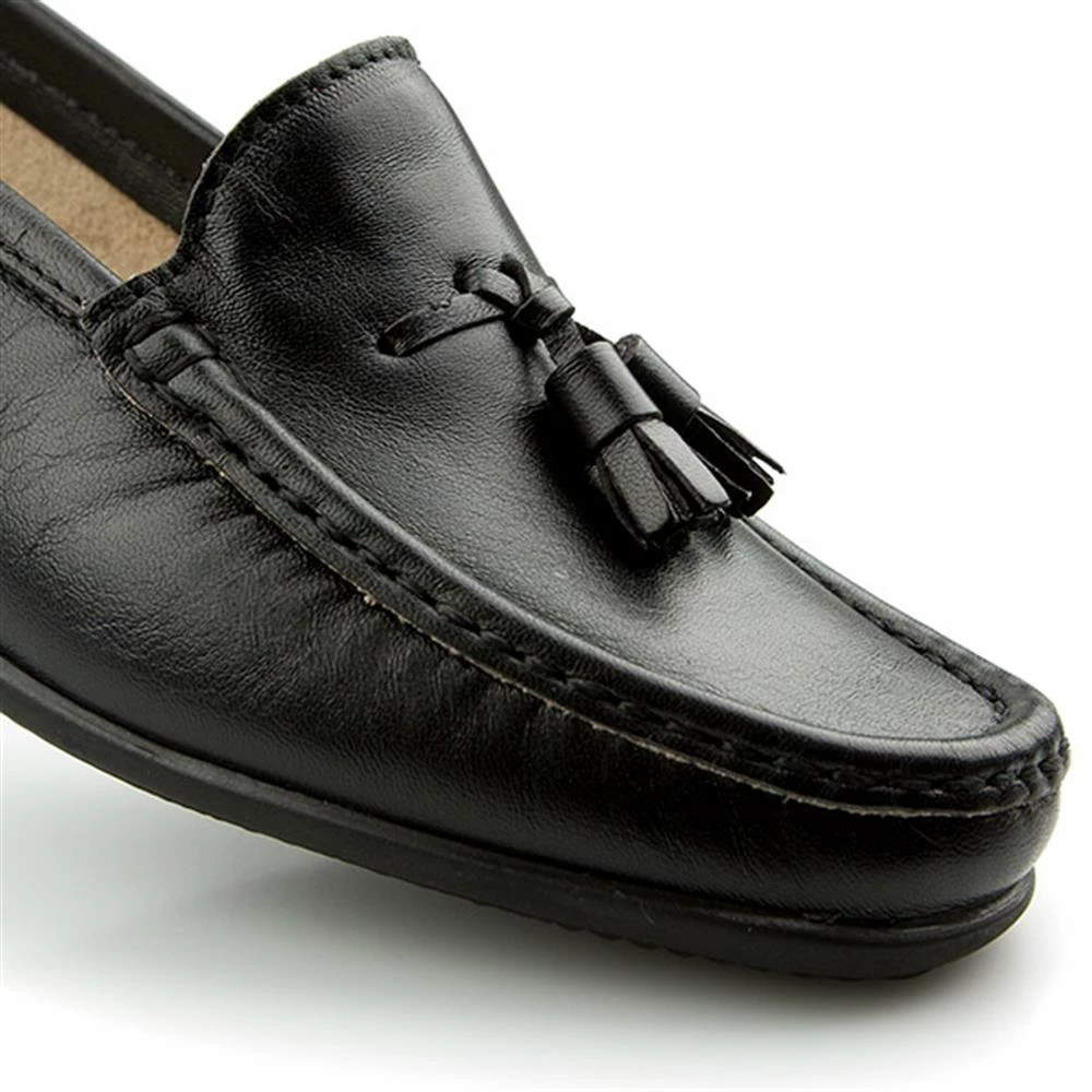 Pavers Shoes Wide Fit Leather Loafer With Tassel - CONT25000 / 309 198 15 Pavers Shoes Wide Fit Leather Loafer With Tassel - CONT25000 / 309 198