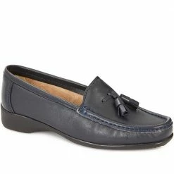 Pavers Shoes Wide Fit Leather Loafer With Tassel - CONT25000 / 309 198