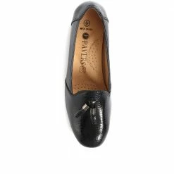 Pavers Shoes Ladies Patent Leather Tassel Loafers - MFA28000 / 313 347 / 313 347
