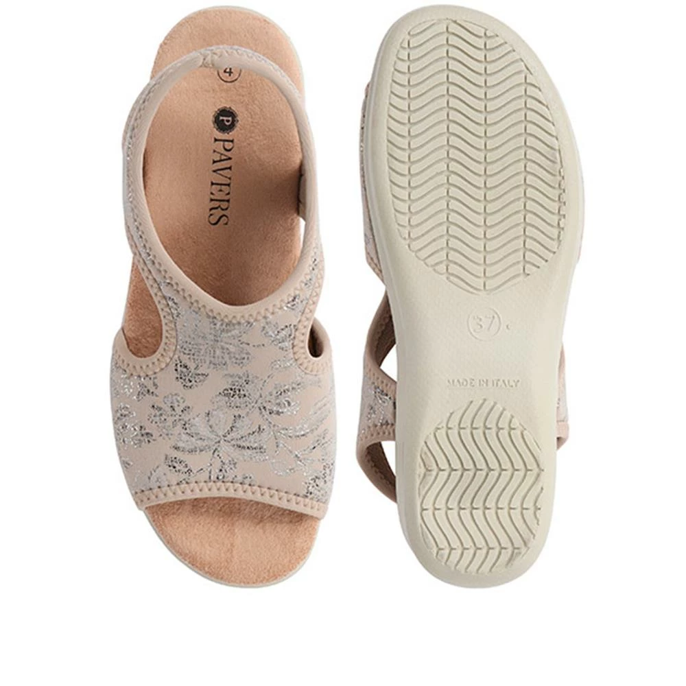 Pavers Wide Fit Stretch Fit Sandals - POLY29003 / 315 128 7 Pavers Wide Fit Stretch Fit Sandals - POLY29003 / 315 128