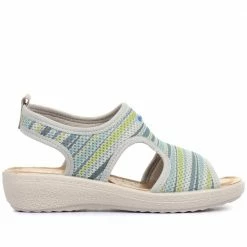 Fly Flot Wide Fit Slingback Stretch Sandals - FLY29016 / 313 789