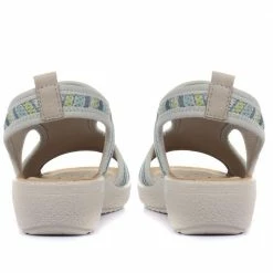 Fly Flot Wide Fit Slingback Stretch Sandals - FLY29016 / 313 789