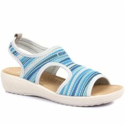 Fly Flot Wide Fit Slingback Stretch Sandals - FLY29016 / 313 789