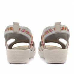 Fly Flot Wide Fit Slingback Stretch Sandals - FLY29016 / 313 789
