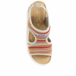 Fly Flot Wide Fit Slingback Stretch Sandals - FLY29016 / 313 789