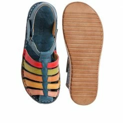 Pavers Touch Fasten Leather Sandal - CAY29002 / 315 111 Sandals 11 Pavers Touch Fasten Leather Sandal - CAY29002 / 315 111 Sandals