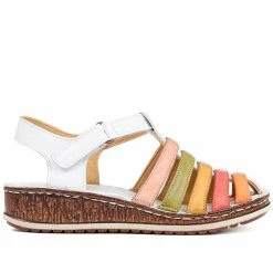 Pavers Touch Fasten Leather Sandal - CAY29002 / 315 111 Sandals