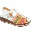 Pavers Touch Fasten Leather Sandal - CAY29002 / 315 111 Sandals