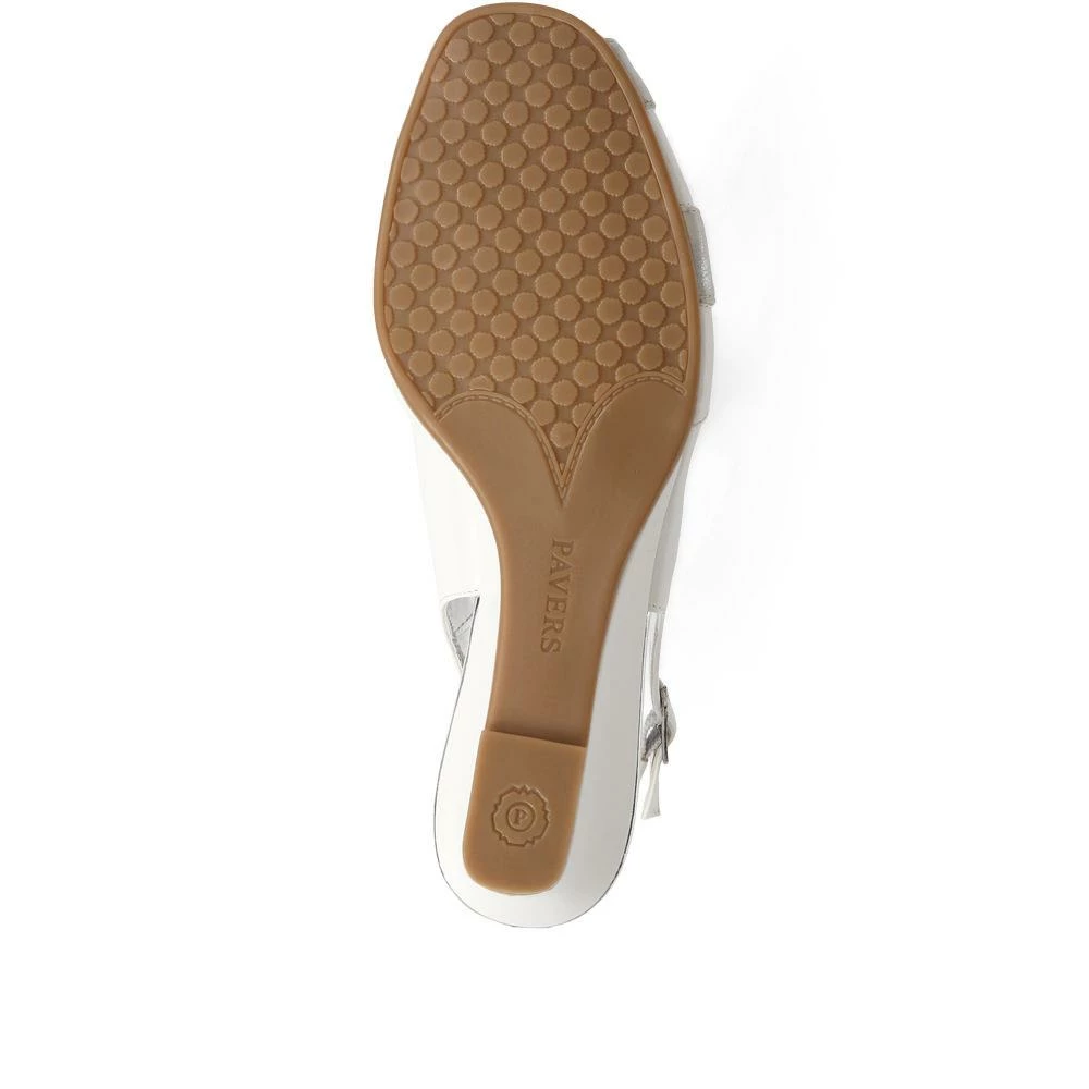 Pavers Sandals Wedge Slingback Shoe - ALA2310 / 307 429 5 Pavers Sandals Wedge Slingback Shoe - ALA2310 / 307 429