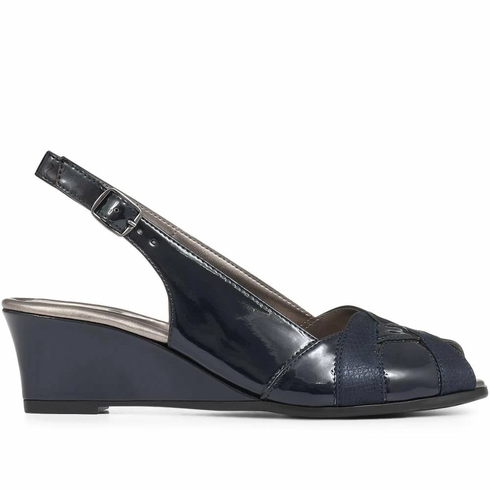 Pavers Sandals Wedge Slingback Shoe - ALA2310 / 307 429 7 Pavers Sandals Wedge Slingback Shoe - ALA2310 / 307 429