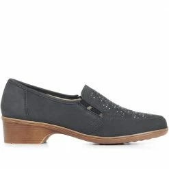 Fly Flot Shoes Leather Slip On With Cut Outs - RDSOF29003 / 315 808