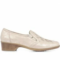 Fly Flot Shoes Leather Slip On With Cut Outs - RDSOF29003 / 315 808