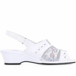 Fly Flot Leather Touch Fasten Slingback Sandal - CAL2305 / 307 751 Sandals