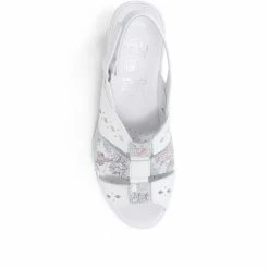 Fly Flot Leather Touch Fasten Slingback Sandal - CAL2305 / 307 751 Sandals