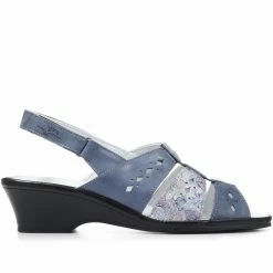 Fly Flot Leather Touch Fasten Slingback Sandal - CAL2305 / 307 751 Sandals