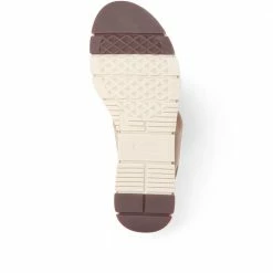 Pavers Sandals Flat Leather Sandal - CALSE29503 / 315 636