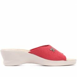 Fly Flot Leather Mule Sandals - FLY29519 / 315 276