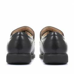 Pavers Wide Fit Leather Slip On Shoes - MOHPV30011 / 315 991