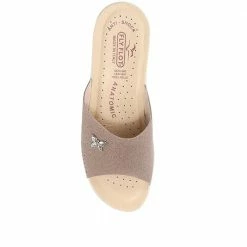 Fly Flot Leather Mule Sandals - FLY29519 / 315 276