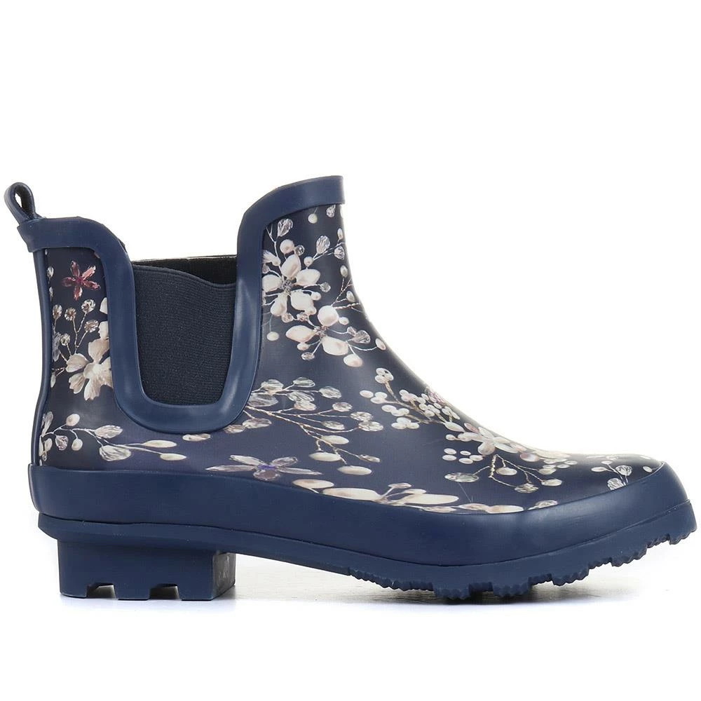 Pavers Stripy Ankle Wellies - JDE29002 / 316 086 4 Pavers Stripy Ankle Wellies - JDE29002 / 316 086