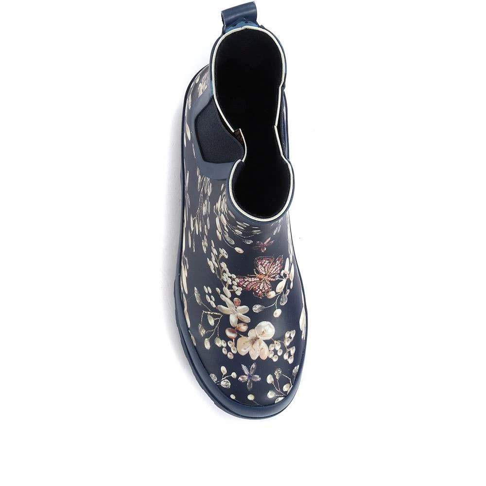 Pavers Stripy Ankle Wellies - JDE29002 / 316 086 6 Pavers Stripy Ankle Wellies - JDE29002 / 316 086