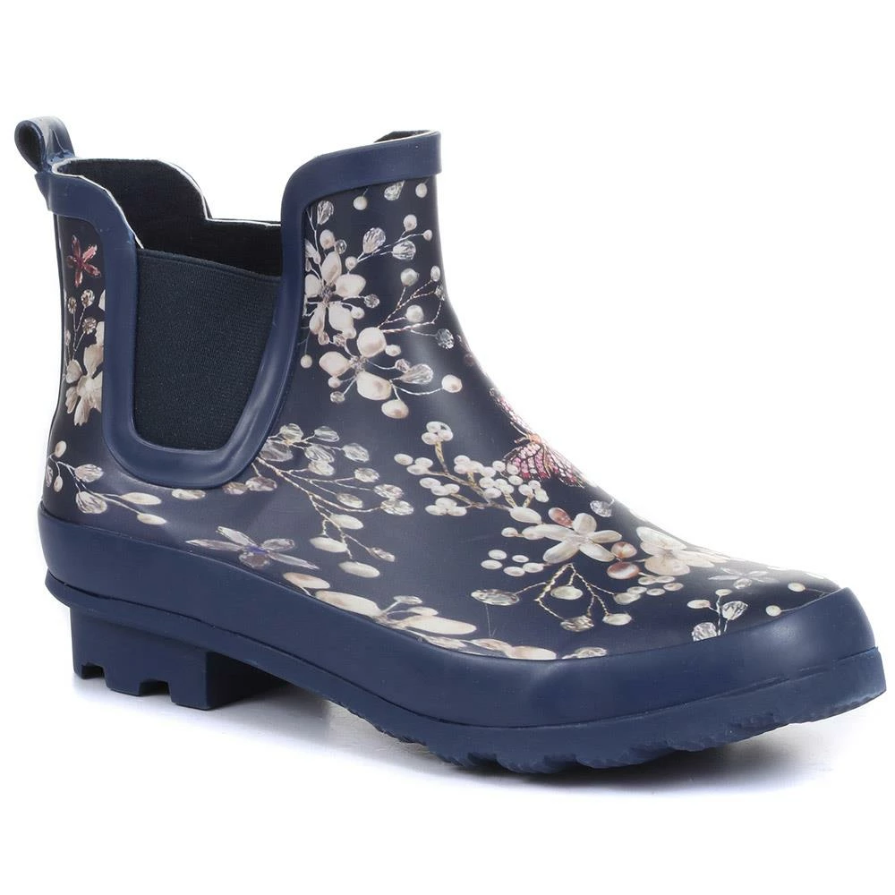 Pavers Stripy Ankle Wellies - JDE29002 / 316 086 2 Pavers Stripy Ankle Wellies - JDE29002 / 316 086