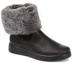 Fly Flot Fold Down Leather Calf Boot - FLY30003 / 315 744