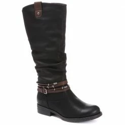 Pavers Ladies Casual Black Knee High Boots - WOIL30031 / 316 347 / 316 347