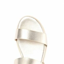 Bellissimo Flat Metallic Slingback Sandal - BELBAIZH29047 / 316 081 Sandals