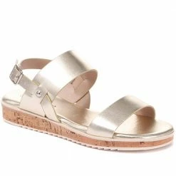 Bellissimo Flat Metallic Slingback Sandal - BELBAIZH29047 / 316 081 Sandals