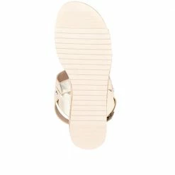 Bellissimo Flat Metallic Slingback Sandal - BELBAIZH29047 / 316 081 Sandals