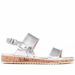 Bellissimo Flat Metallic Slingback Sandal - BELBAIZH29047 / 316 081 Sandals