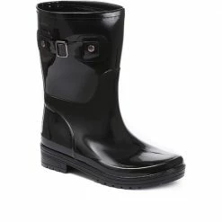 Pavers Casual Patent Wellington Boots - FEI30000 / 316 226