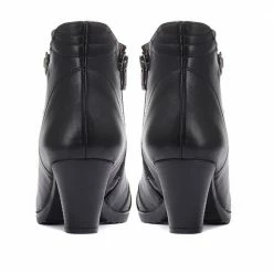 Bellissimo Heeled Leather Ankle Boot - BELAS30000 / 316 612 Boots