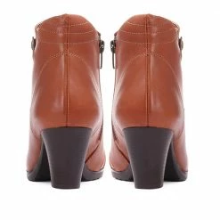 Bellissimo Heeled Leather Ankle Boot - BELAS30000 / 316 612 Boots