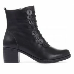 Bellissimo Boots Heeled Leather Ankle Boot - BELKARY30001 / 316 345 39 Bellissimo Boots Heeled Leather Ankle Boot - BELKARY30001 / 316 345