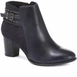 Bellissimo Boots Block Heel Ankle Boot - BELTREN30004 / 316 248