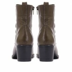 Bellissimo Boots Heeled Leather Ankle Boot - BELKARY30001 / 316 345 35 Bellissimo Boots Heeled Leather Ankle Boot - BELKARY30001 / 316 345